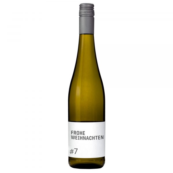 <strong>#7 FROHE WEIHNACHTEN</strong><br><span style="font-size:0.8rem">Grauer Burgunder Trocken</span>