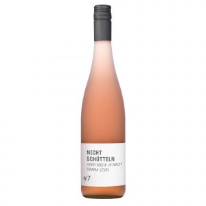 <strong>#7 NICHT SCHÜTTELN</strong><br><span style="font-size:0.8rem">Secco Rosé</span>