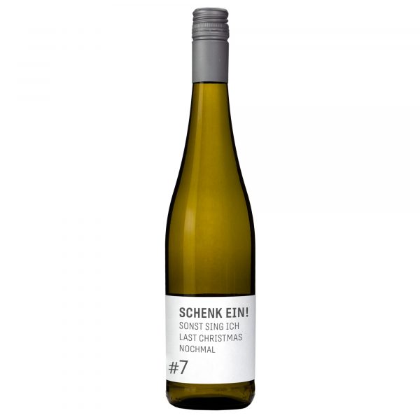 <strong>#7 SCHENK EIN</strong><br><span style="font-size:0.8rem">Chardonnay trocken</span>