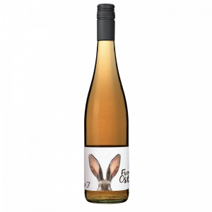 <strong>#7 FROHE OSTERN</strong><br><span style="font-size:0.8rem">Merlot Roséhalbtrocken</span>