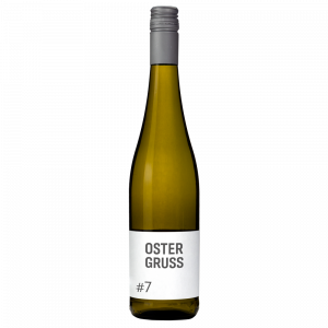 <strong>#7 OSTER GRUSS</strong><br><span style="font-size:0.8rem">Riesling trocken</span>