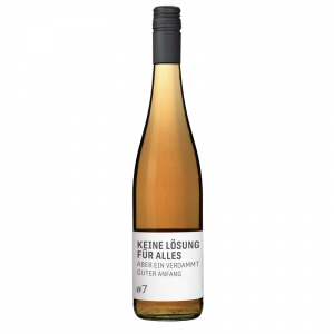 <strong>#7 KEINE LÖSUNG</strong><br><span style="font-size:0.8rem">Rosé trocken</span>