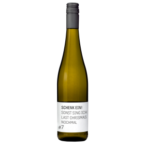 <strong>#7 SCHENK EIN!</strong><br><span style="font-size:0.8rem">Riesling trocken</span>